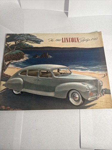 1941 lincoln zephyr - lincoln, v-12