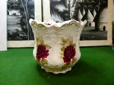 Rose Patterned  Bone China Planter By St George, free delivery