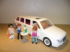 PLAYMOBIL WEDDING LIMOUSINE 9227 (Stretch Car,Bride+Groom,Figures)