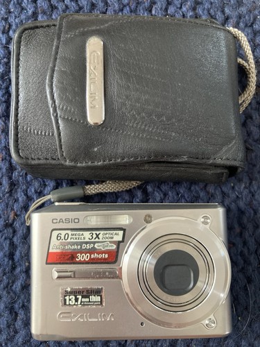 Silver casio exilim - casio, ex-s600