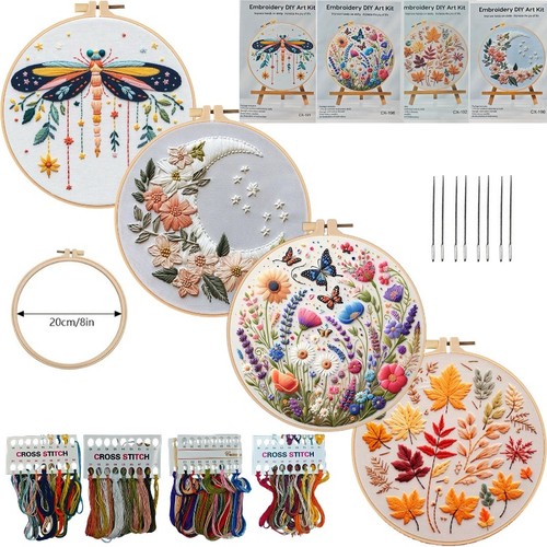 Beginner embroidery kit for - beginner,