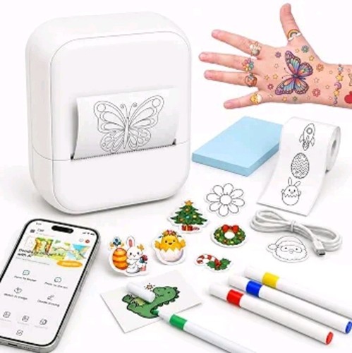 Kids temporary tattoo - tattoo, maker