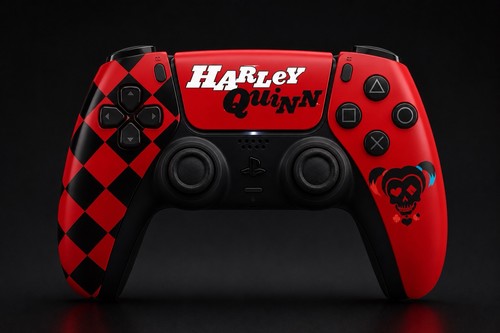 Harley quinn custom - harley, hand