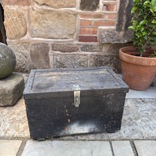 Vintage Wooden Tool Box