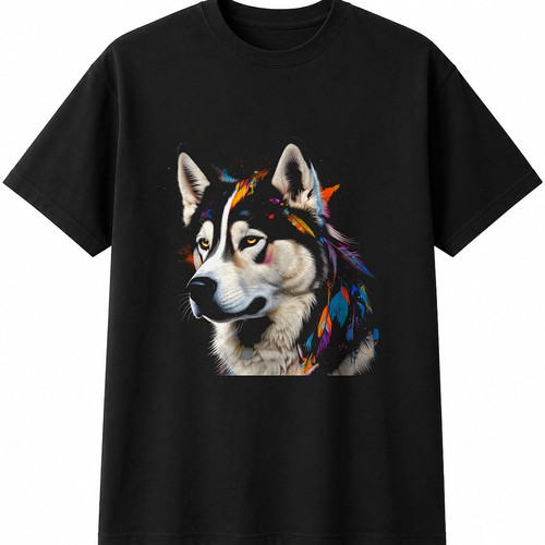 Siberian husky dog - lover, mens