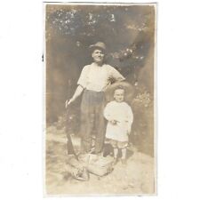 Antique Photo Father & Young