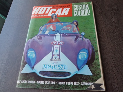 Hot car magazine - uk-march, 1971