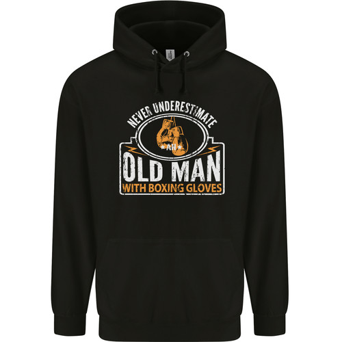 Old man with - old, gloves