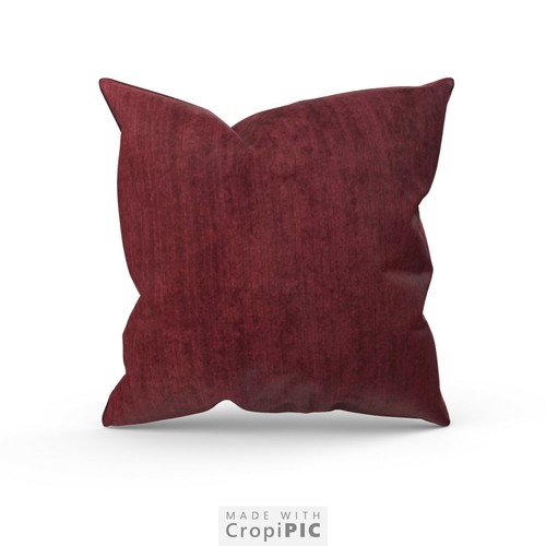 Large grey chenille cushions - grey,