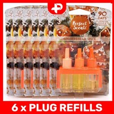 Febreze 3volution Plug In Refill Perfect Scents Air Freshener Gingerbread 6 Pack
