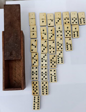 Antique/Vintage Ebony and bone