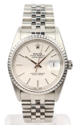 Rolex datejust silver - datejust, 36