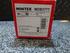 BRAKE PADS SET REAR FITS AUDI Q3 RS 2.5 QUATTRO MINTEX MDB3777 - NEW