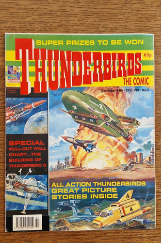 Thunderbirds comic issue - comic,