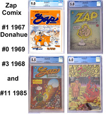 Zap Comix #1 Donahue 11/1967