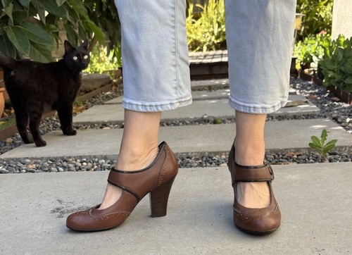 Sofft heels size leather - size, 10