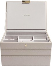 Stackers Taupe Classic Medium
