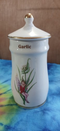 Flower fairy spice jar - flower,