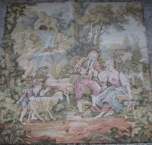 Vintage tapestry wall hanging - vintage,