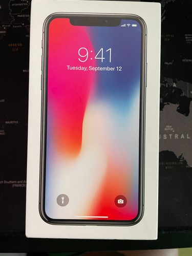 Iphone 256gb unlocked black - x,