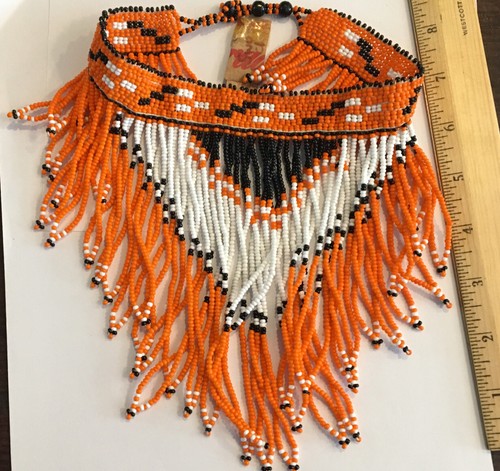 Vintage african zulu beaded - african,
