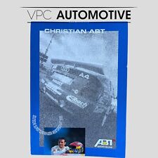 Christian ABT Audi Sport Team Promo Card - ADAC Super Tourenwagen Cup A4