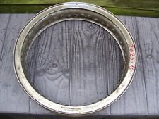 Aluminium Dunlop Flanged Wheel Rim 2.625x16" 40Hole Good Condition