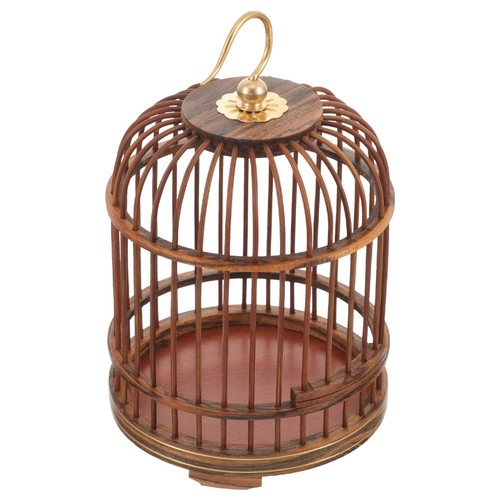 Wooden bird cage decor parrot - wooden,