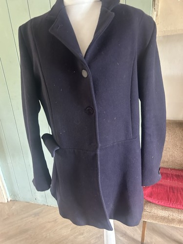Ladies navy wool - navy, hunt