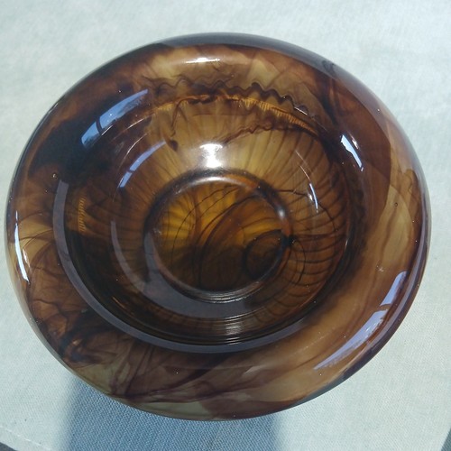 George davidson bowl - davidson, amber