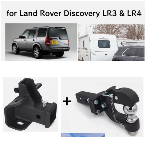 Towing trailer hitch - trailer, receiver