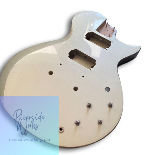Burny les paul body silver - paul,