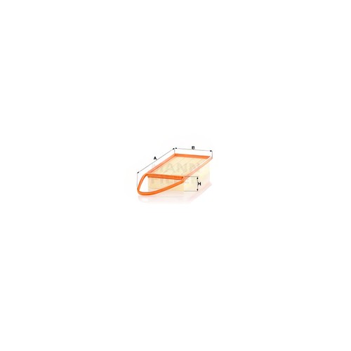 Mann c3087 intake air filter - mann,