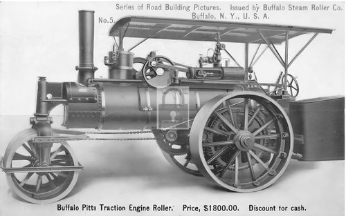 Buffalo pitts traction steam - pitts,