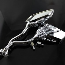 Skeleton Skull Hand Motorcycle