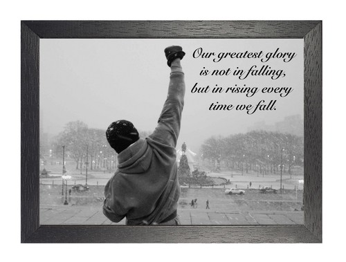 Rocky our greatest glory - our,