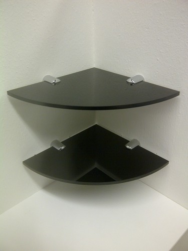 Corner shelf acrylic - shelf,