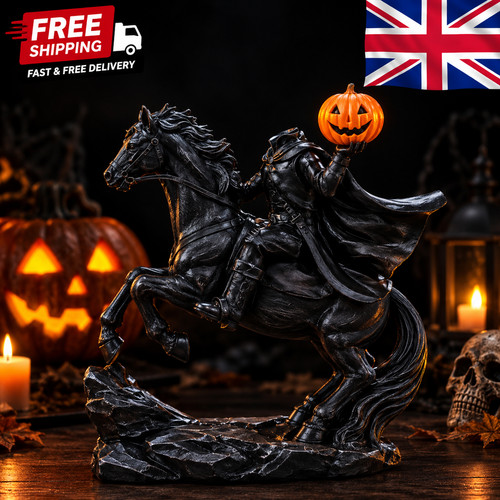 Headless horseman statue resin - horseman,