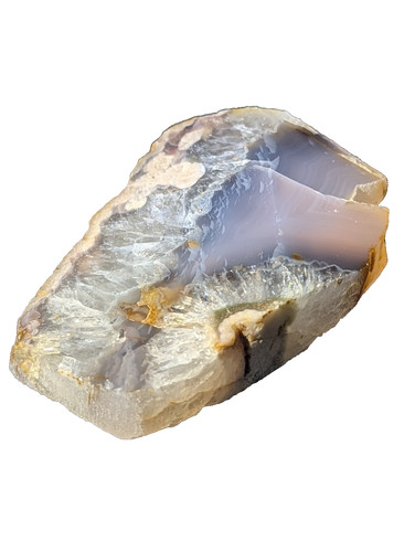 Volcano agate slice natural - slice,