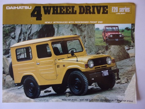 Daihatsu f20 4x4 - daihatsu,