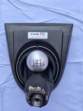 HONDA CIVIC MK8 TYPE R FN2 06-11 RED STITCHED GEARSTICK GAITER + GEAR KNOB