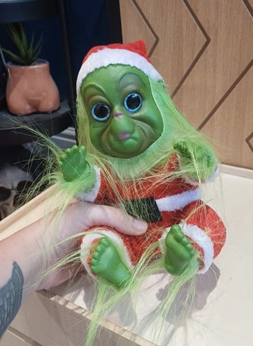 Baby grinch santa - grinch, christmas