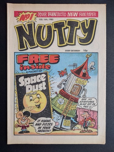 Nutty comic number - number, february