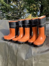 STIHL Tree Cutting Safety Boots Wellies In Used Wearable Condition