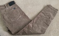 PS Paul Smith Men’s Corduroy Trousers Brown Size 33 Slim Fit Smart Casual Pants