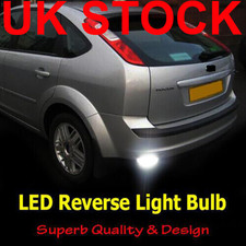 Focus Mk2 RS ST 04-11 Pure White LED Reverse Light Bulbs BA15s Upgrade UK STOCK
