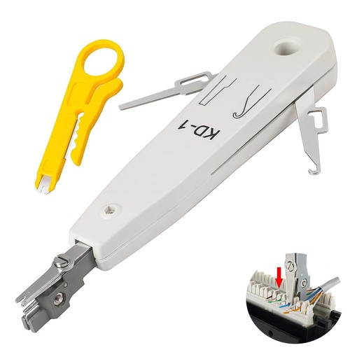 Punch down tool - down, cat6