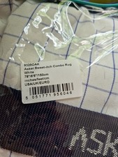 Asker Sweet-Itch Combo Rug - White | Lightweight | Belly Flap | Equestrian