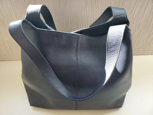Collection black leather - m&s,