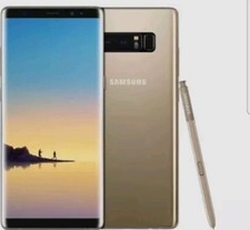 Samsung Galaxy Note 8, 64GB, Unlocked, Gold, Very Good (& SAR/EMF Harmoniser)